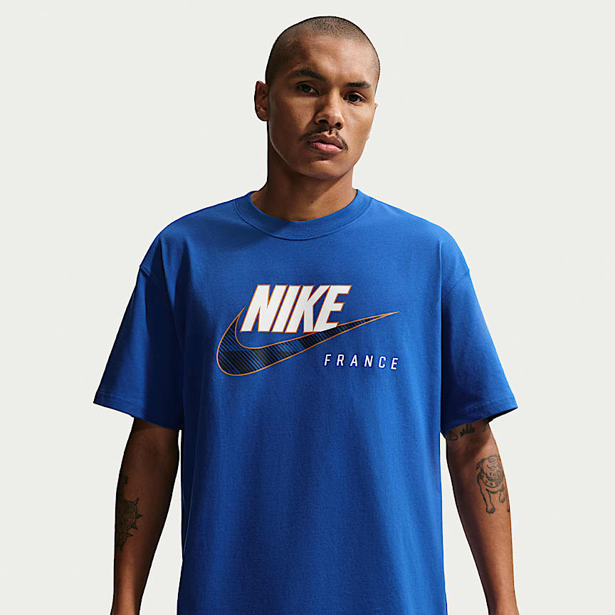 Nike FFF フランス代表 Tシャツ ネイビー FFF Men's Nike Soccer T-Shirt. Nike.com
